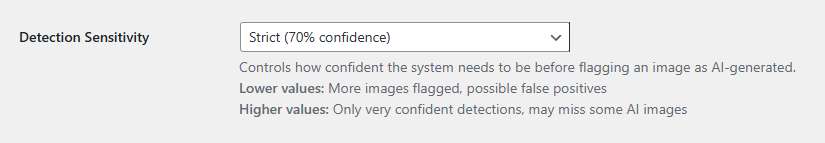 AI 신뢰도 임계값 설정