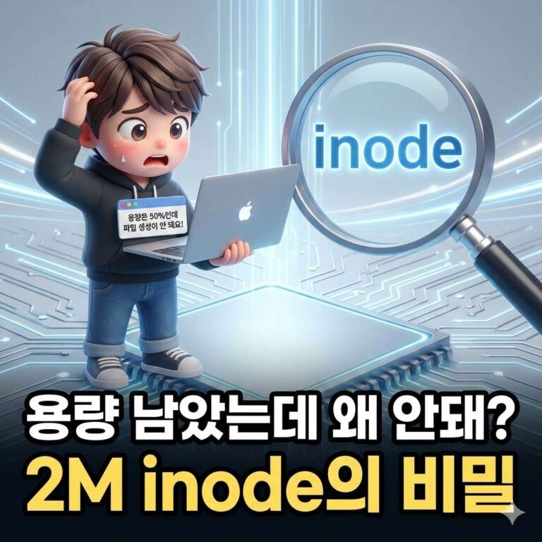 웹호스팅 inode란 무엇? 2M 제한이 Node.js에 중요한 이유
