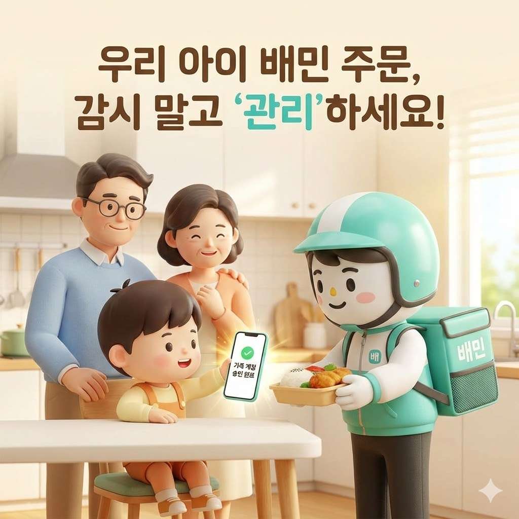 부모님을 위한 자녀 배달 앱 안전 관리 가이드