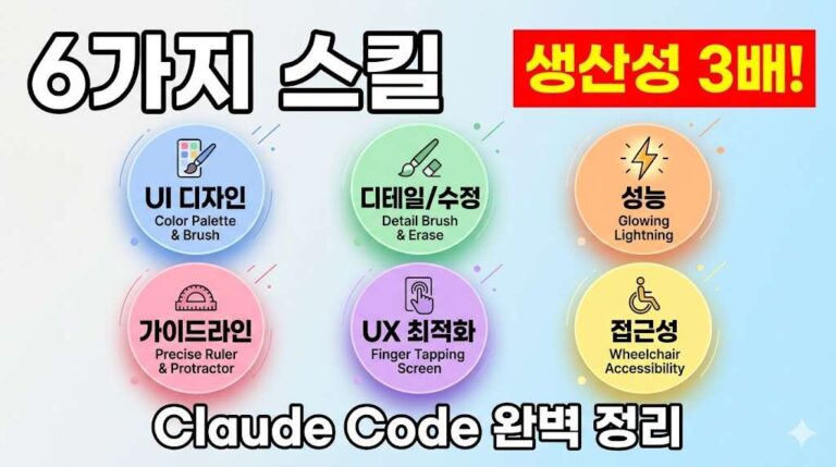 Claude Code 스킬 6종 완정리 · 개발 생산성을 3배로 올리는 NPX 확장 도구들