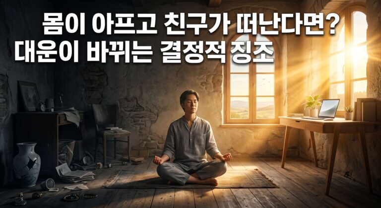 대운이 들어오기 전 내 사례는?